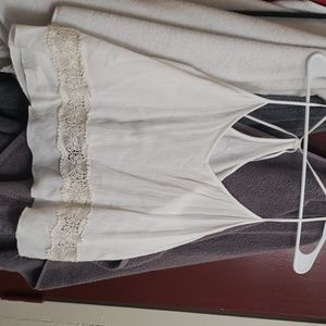 White tank top